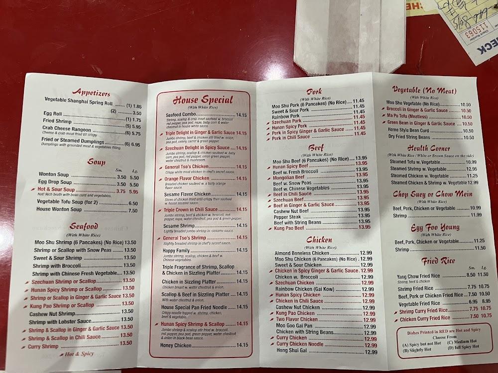 Oriental Sizzling Menu image 3